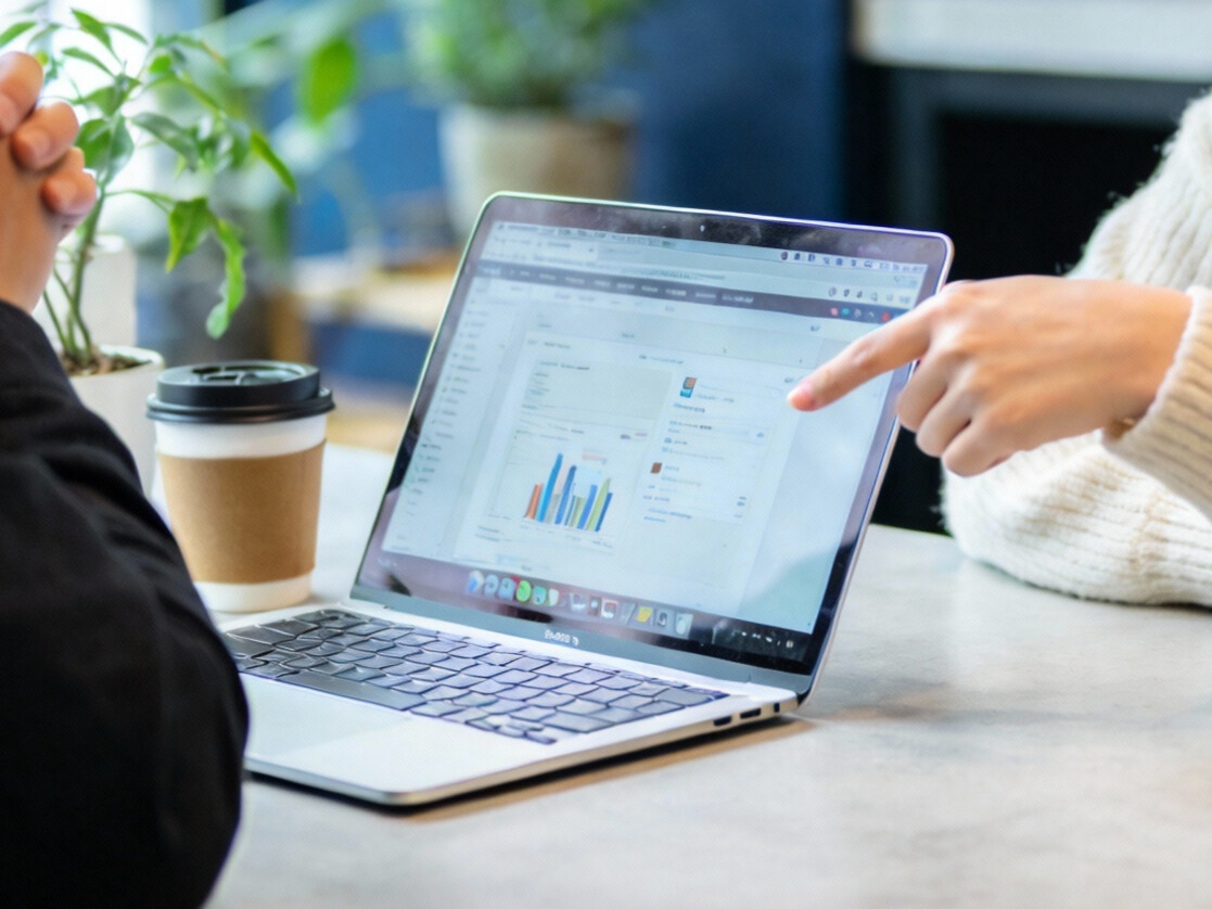 クライアントとの打ち合わせ風景